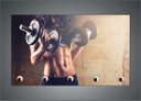 Ver imagem 3 de Porta Chaves Fitness Academias Pilates Ginástica Organizador Chaveiros