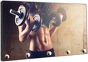 Ver imagem 2 de Porta Chaves Fitness Academias Pilates Ginástica Organizador Chaveiros