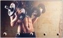 Ver imagem 1 de Porta Chaves Fitness Academias Pilates Ginástica Organizador Chaveiros