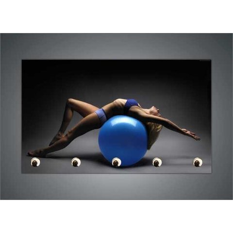 Porta Chaves Fitness Academias Pilates Ginástica Organizador Chaveiros