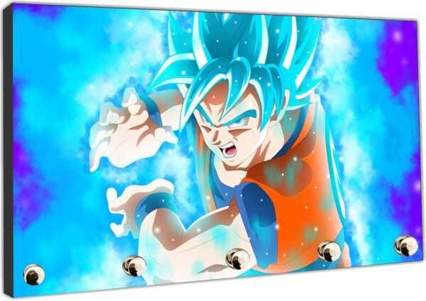 Porta Chaves Dragon Ball Goku Desenho Organizador Chaveiros - 3