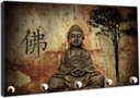 Ver imagem 3 de Porta Chaves Budismo Buda Budista Religiosidade Chácras Ioga Meditação Organizador Chaveiros