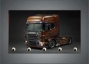 Ver imagem 3 de Porta Chaves Caminhão Scania Organizador Chaveiros