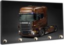 Ver imagem 2 de Porta Chaves Caminhão Scania Organizador Chaveiros