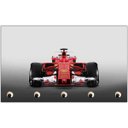Ver imagem 1 de Porta Chaves Carros Ferrari Fórmula 1 Organizador Chaveiros