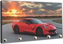 Ver imagem 2 de Porta Chaves Carros Corvette Organizador Chaveiros