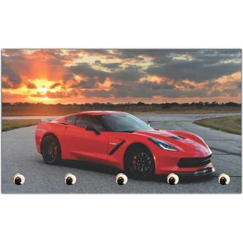 Porta Chaves Carros Corvette Organizador Chaveiros