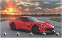 Ver imagem 1 de Porta Chaves Carros Corvette Organizador Chaveiros
