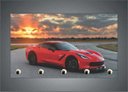 Ver imagem 3 de Porta Chaves Carros Corvette Organizador Chaveiros