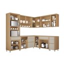 Ver imagem 3 de Cozinha Modulada Nesher Condessa 9 Peças Condessa CZ420 Carv/Titânio Nesher