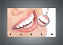 Ver imagem 2 de Porta Chaves Dentista Odontologia Consultórios Dentes Aparelho Sorriso Organizador Chaveiros