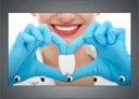 Ver imagem 3 de Porta Chaves Dentista Odontologia Consultórios Dentes Aparelho Sorriso Organizador Chaveiros