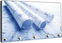 Ver imagem 3 de Porta Chaves Engenharia Arquitetura Civil Decorações Organizador Chaveiros