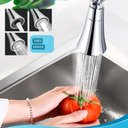 Ver imagem 2 de Torneira Cozinha Pia Gourmet Parede Flexível Metal Inox