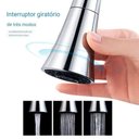 Ver imagem 3 de Torneira Cozinha Pia Gourmet Parede Flexível Metal Inox