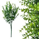 Ver imagem 1 de Kit 6 Galhos Folhagens Artificiais de Eucalipto Cor:verde