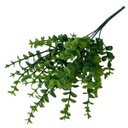 Ver imagem 4 de Kit 12 Galhos Planta Artificial Haste de Eucalipto Cor:verde