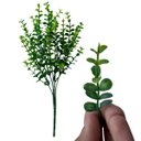 Ver imagem 5 de Kit 12 Galhos Planta Artificial Haste de Eucalipto Cor:verde