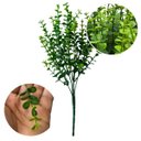 Ver imagem 6 de Kit 12 Galhos Planta Artificial Haste de Eucalipto Cor:verde