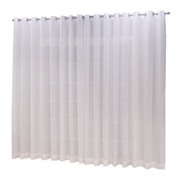 Cortina linho tecido 3,00x2,00 Para Trilho Suíço:Palha - 1