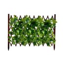 Ver imagem 1 de Kit 12 Maços de Folhagem Artificial para Muro Inglês Hera Verde Cor:verde