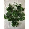 Kit 12 maços de folhagem artificial para muro inglês hera verde Cor:Verde - 4