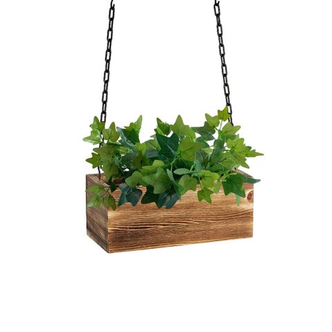 Kit 5 Plantas Ornamentais Artificiais Buque de Hera Verde Cor:verde