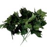 Kit 5 plantas ornamentais artificiais buque de hera verde Cor:Verde - 3