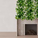 Ver imagem 5 de Kit 5 Plantas Ornamentais Artificiais Buque de Hera Verde Cor:verde