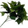 Kit 5 plantas ornamentais artificiais buque de hera verde Cor:Verde - 1