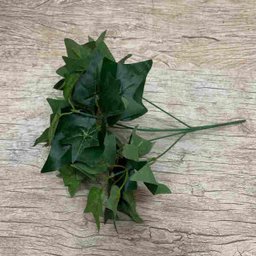 Kit 6 buques folhagens complemento decorativo hera artificial Cor:Verde - 5