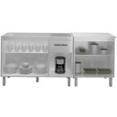 Ver imagem 5 de Balcao Pia 120cm e Multiuso 2 Portas 70cm Branco Mobbs
