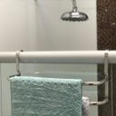 Ver imagem 3 de Suporte Duplo Porta Toalhas Toalheiro para Box 60cm