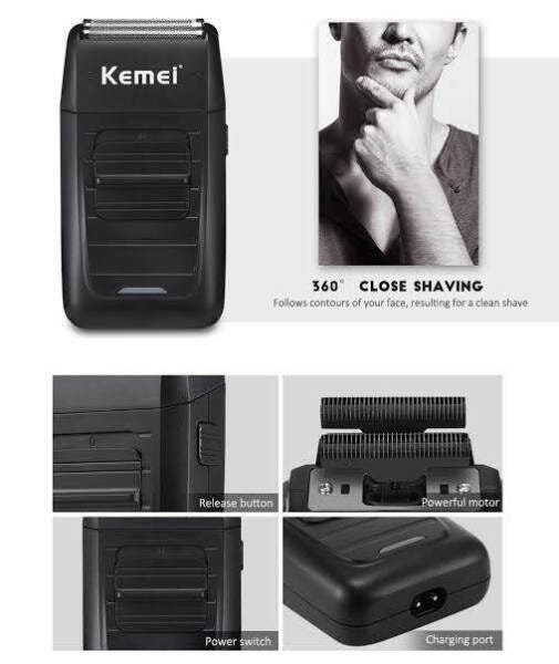 Kit Máquina De Barber Shaver Kemei Km-1102 Bivolt - 7