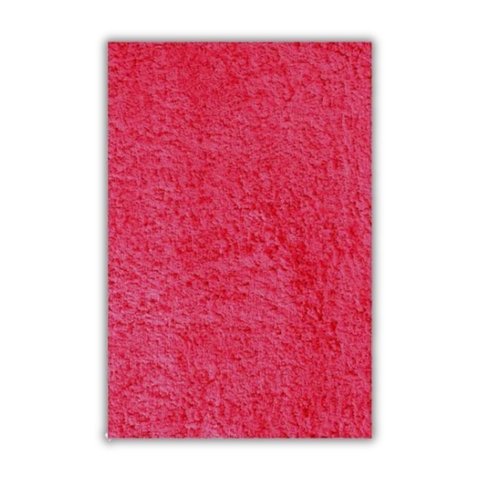 Tapete Passadeira 50x100cm Classic Peludo Liso Rosa Pink
