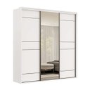 Ver imagem 2 de Guarda Roupa Casal 3 Portas 1 Espelho 100% Mdf Qualitá Belmax