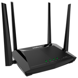 Roteador Wifi 5 Dual Band AC1200 Wi-Force Intelbras W5-1200G Repetidor Wireless 2,4GHZ E 5GHz Portas - 4