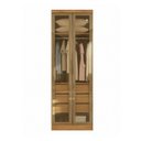 Ver imagem 6 de Guarda-Roupa Modulado Reflecta com LED Canto Oblíquo 7 Portas 6 Gavetas 100% MDF Cairo