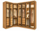Ver imagem 1 de Guarda-Roupa Modulado Reflecta com LED Canto Oblíquo 7 Portas 6 Gavetas 100% MDF Cairo
