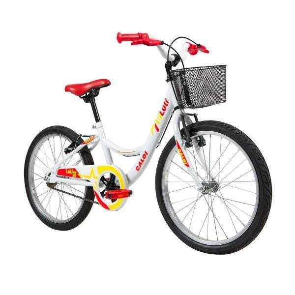 Bicicleta Infanto Juvenil Caloi Barbie Aro 20 - Quadro Aço - Rosa