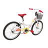 Bicicleta Infantil Caloi Barbie Aro 20 - Branco - 2