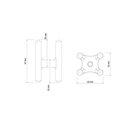 Ver imagem 2 de Espaçador Plástico Tipo Cadeirinha Tramontina 25 X 30 Mm para Ferragens (saco com 100 Un.)