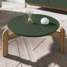 Mesa De Centro 006008 E Rack Para Sala 190cm 011081 Verde Oliva Cedro DCASA - 2