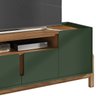 Mesa De Centro 006008 E Rack Para Sala 190cm 011081 Verde Oliva Cedro DCASA - 6