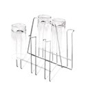Ver imagem 1 de Porta Copos De Mesa com Alca - Prata com Metalico - SCH1031 - Aramados Schmitt
