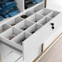 Ver imagem 6 de Guarda Roupa Solteiro 2 Portas Espelho MDF Luminum Belmax