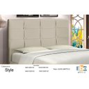 Ver imagem 3 de Cabeceira Casal King Size 195 Cm New Style New Foam para Cama Box Estofada - Jbe Móveis