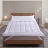 Pillow Top Super Macio Casal 138x188cm 600g/m² 4cm Altura Fibra Siliconizada Realce Premium Sultan - 1