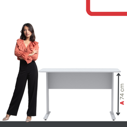Mesa para Escritório Secretária Mx120 Maxxi - 4