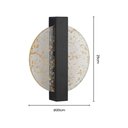 Ver imagem 4 de Arandela Skylight Cross 3113 Led Bivolt Preto / Transparente